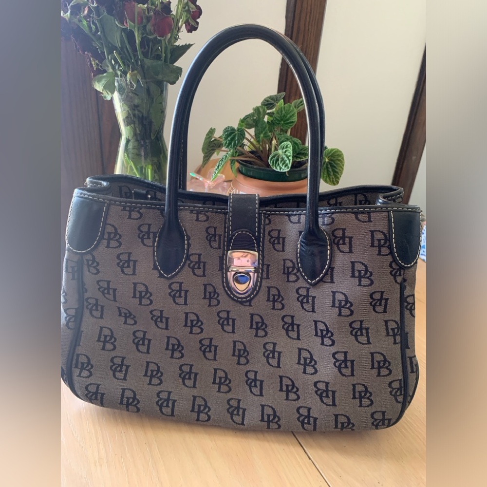 Dooney & Bourke Black and Brown Women's Bag